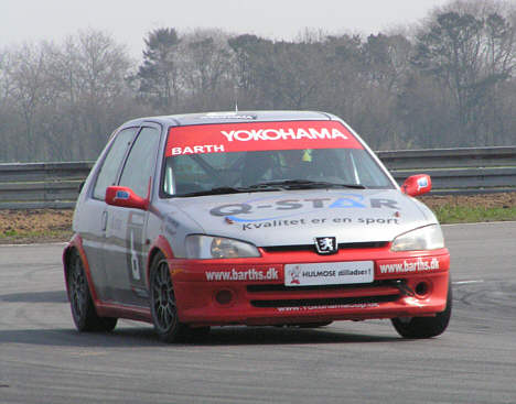 Test på Padborg Park (Foto: Motorsporten.dk)
